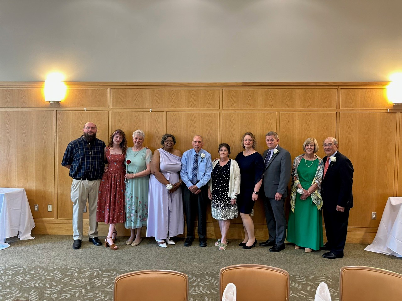 honorees standing